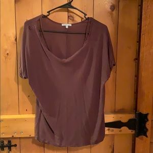 Tee shirt dark maroon